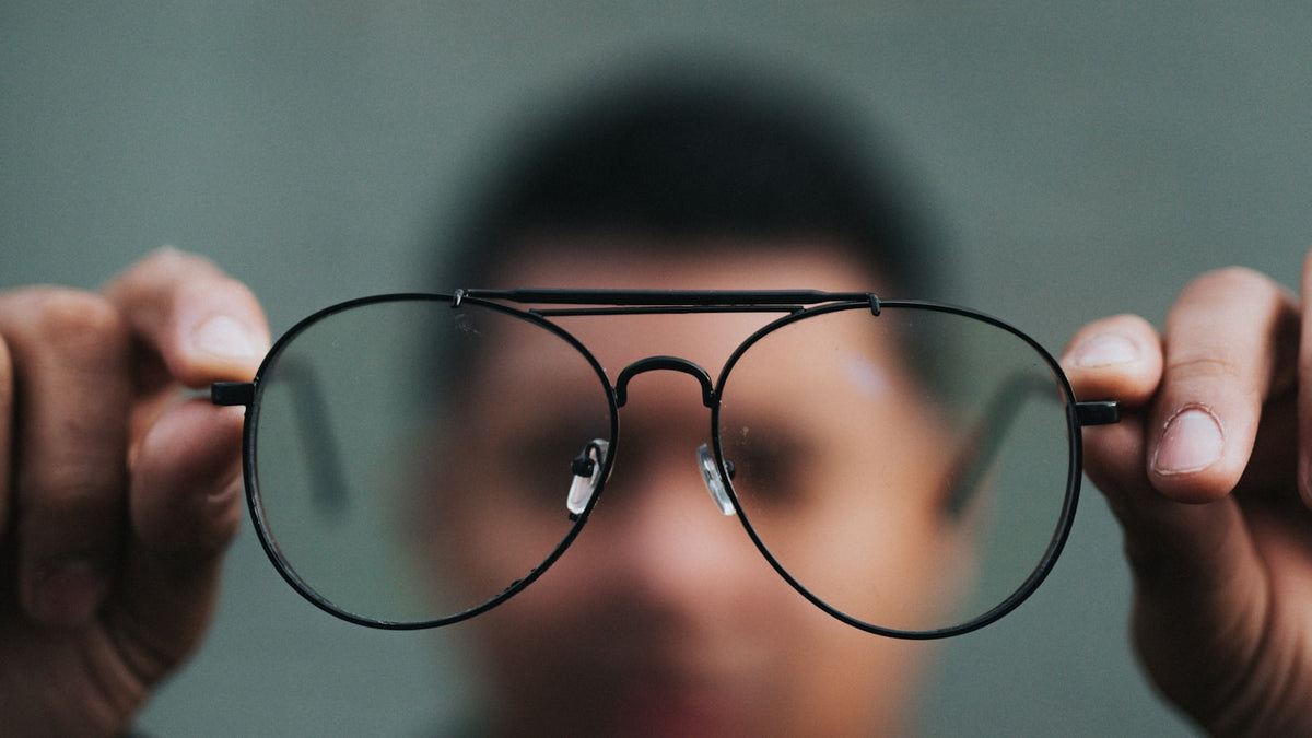Sunglasses and eyewear in daylight