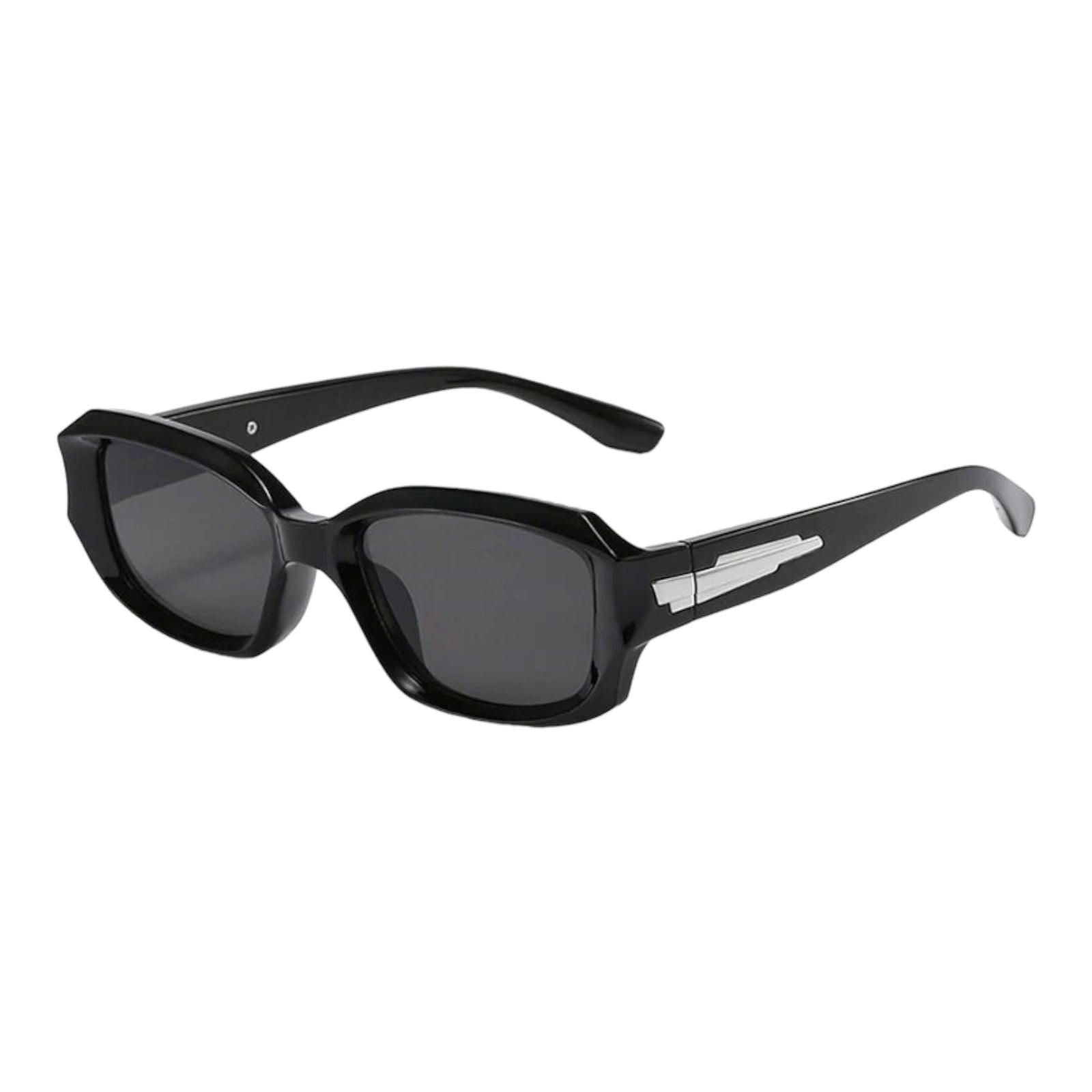 Mens UV Protection Stylish Black Frame Sunglasses-1