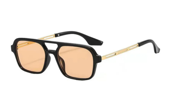 Califa UV400 Sunglasses with Acetate  Metal Frame-12