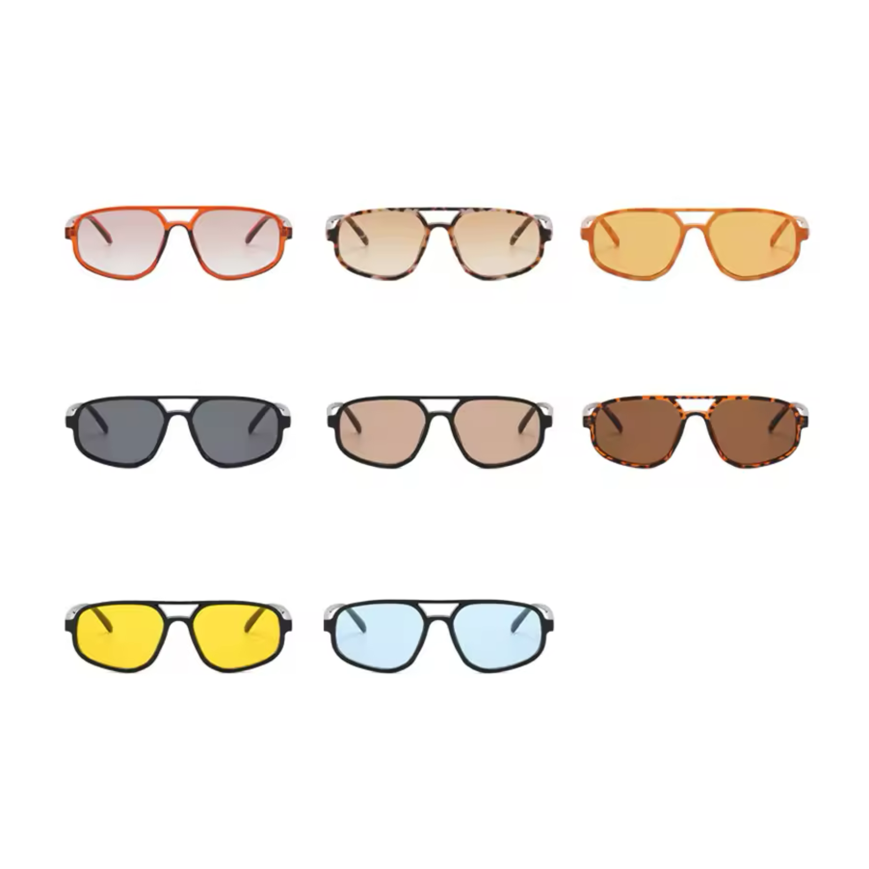 Womens Modern Sunglasses  Bold Elegant Everyday Style-12