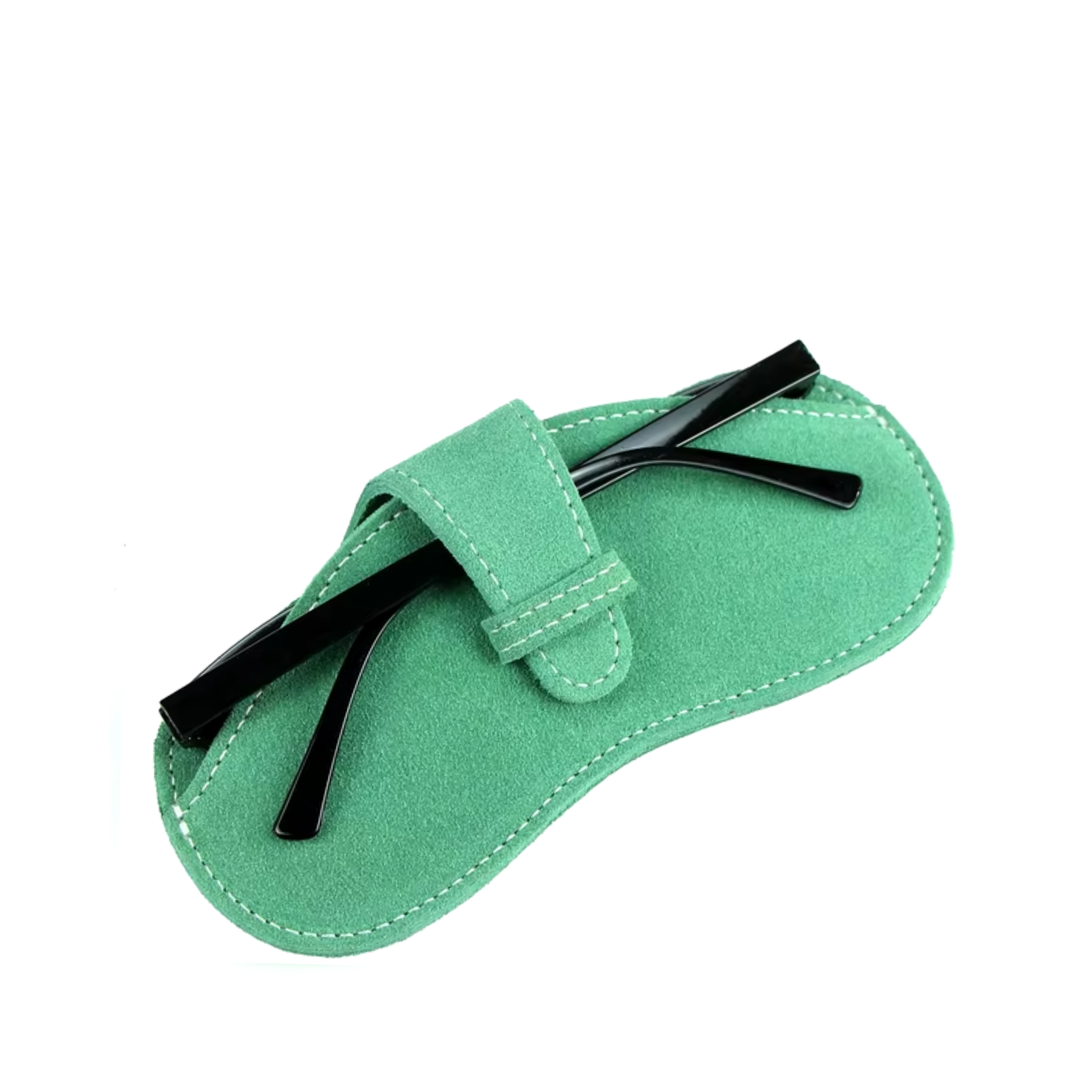 Handmade Suede Sunglasses Case – Soft Slip-In Pouch-5