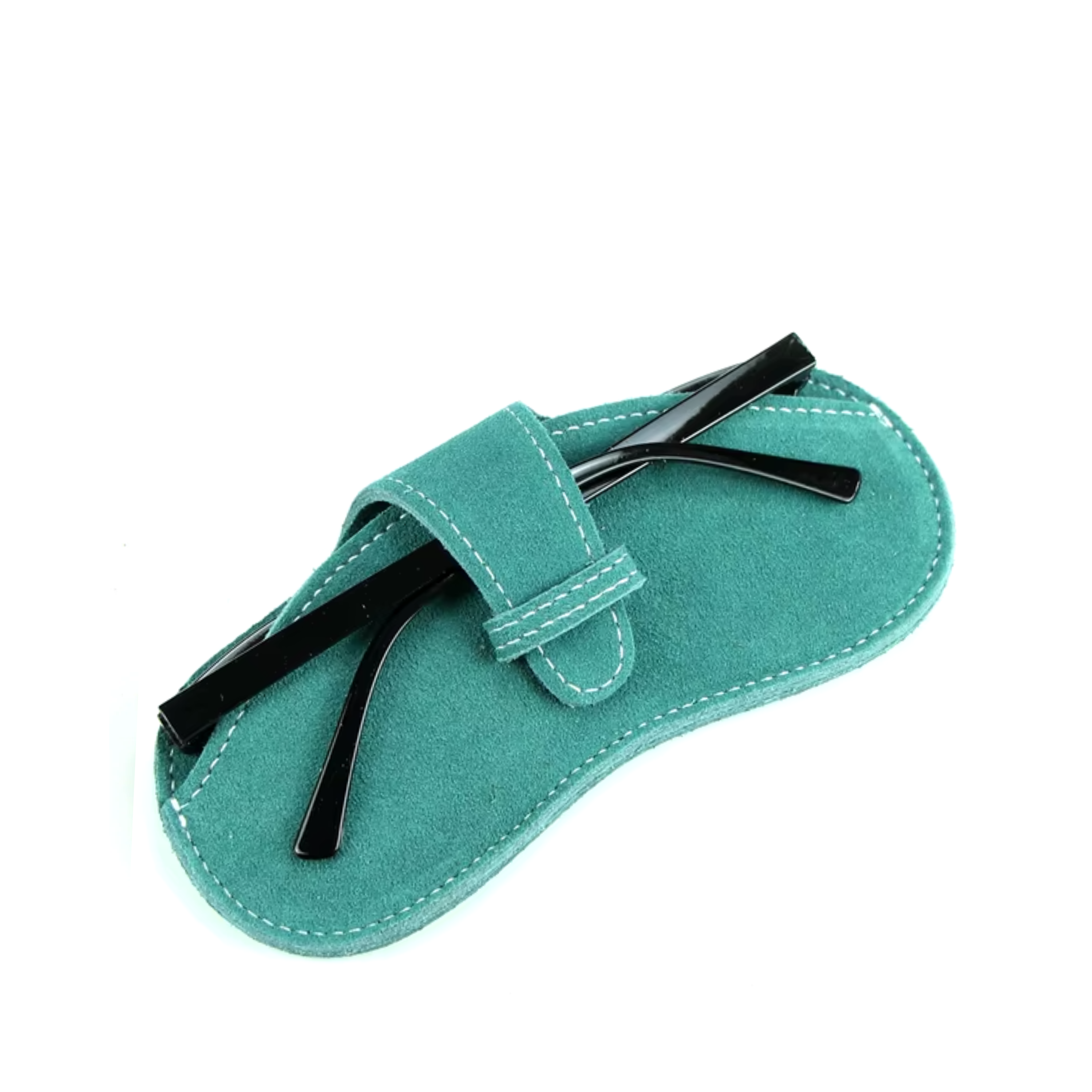 Handmade Suede Sunglasses Case – Soft Slip-In Pouch-1