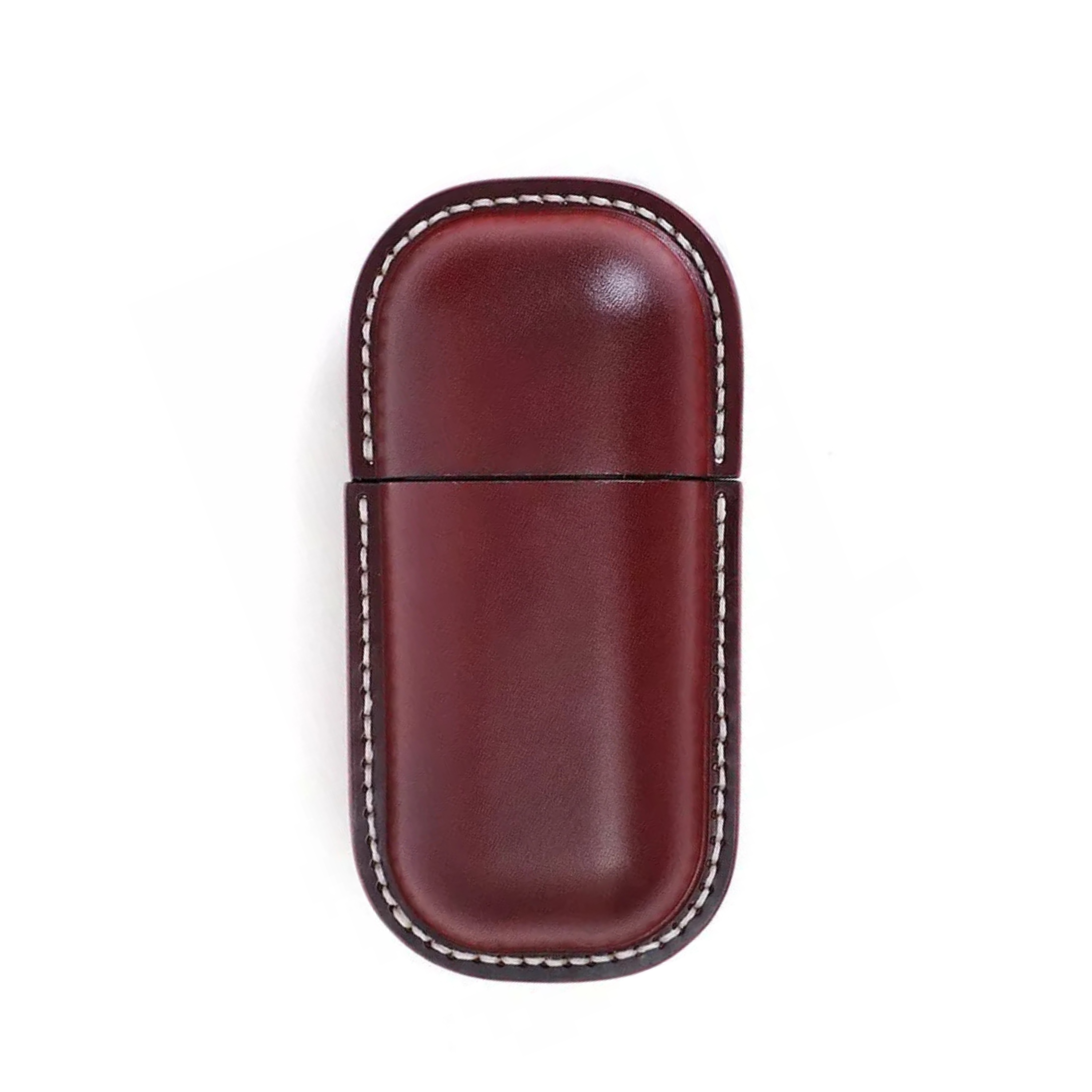 Vegetable-Tanned Leather Glasses Case – Hard Shell-3
