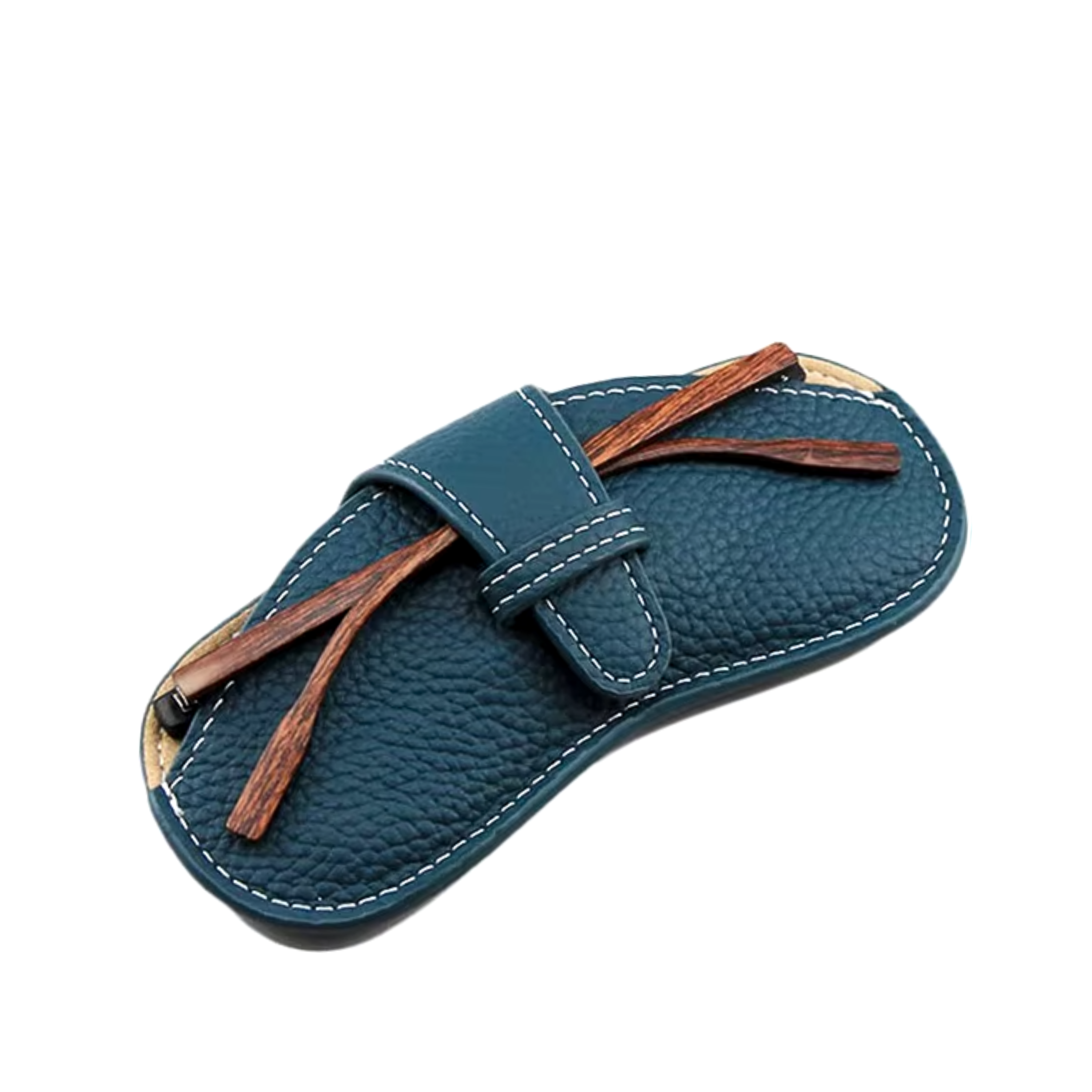 Waxy Leather Sunglasses Pouch – Cowhide, Microfiber-3