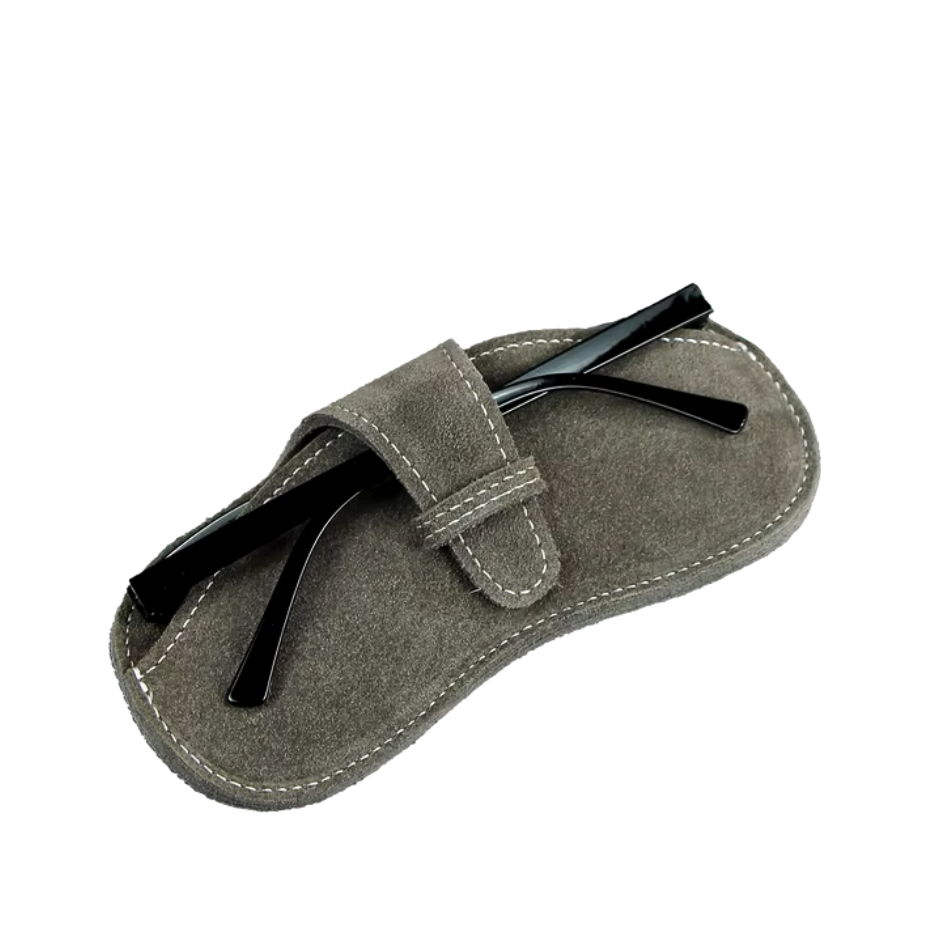 Handmade Suede Sunglasses Case – Soft Slip-In Pouch-4