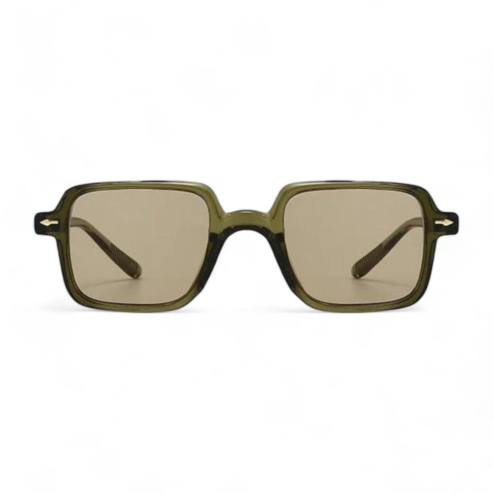 Mens Iconic Square Frame Sunglasses with UV Protection Lenses-3