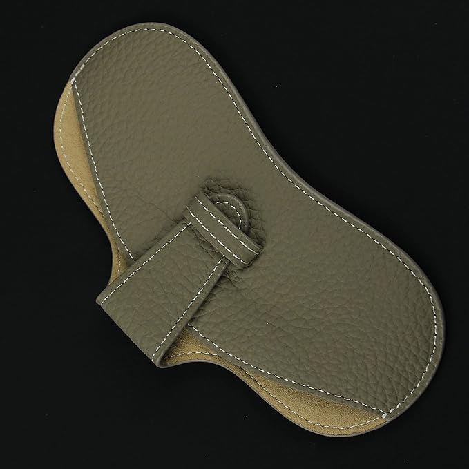Oil-Waxy Leather Sunglasses Case – Microfiber Lined-10