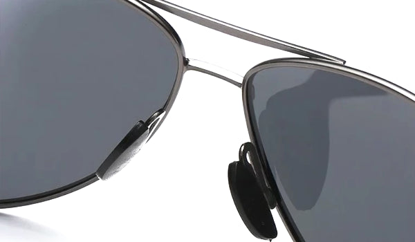 Polarized Black Pilot Sunglasses for Men - Classy and Stylish-3