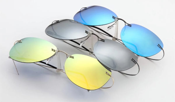 Lightweight Blue Aviator Sunglasses for Men - Stylish and Classy-2