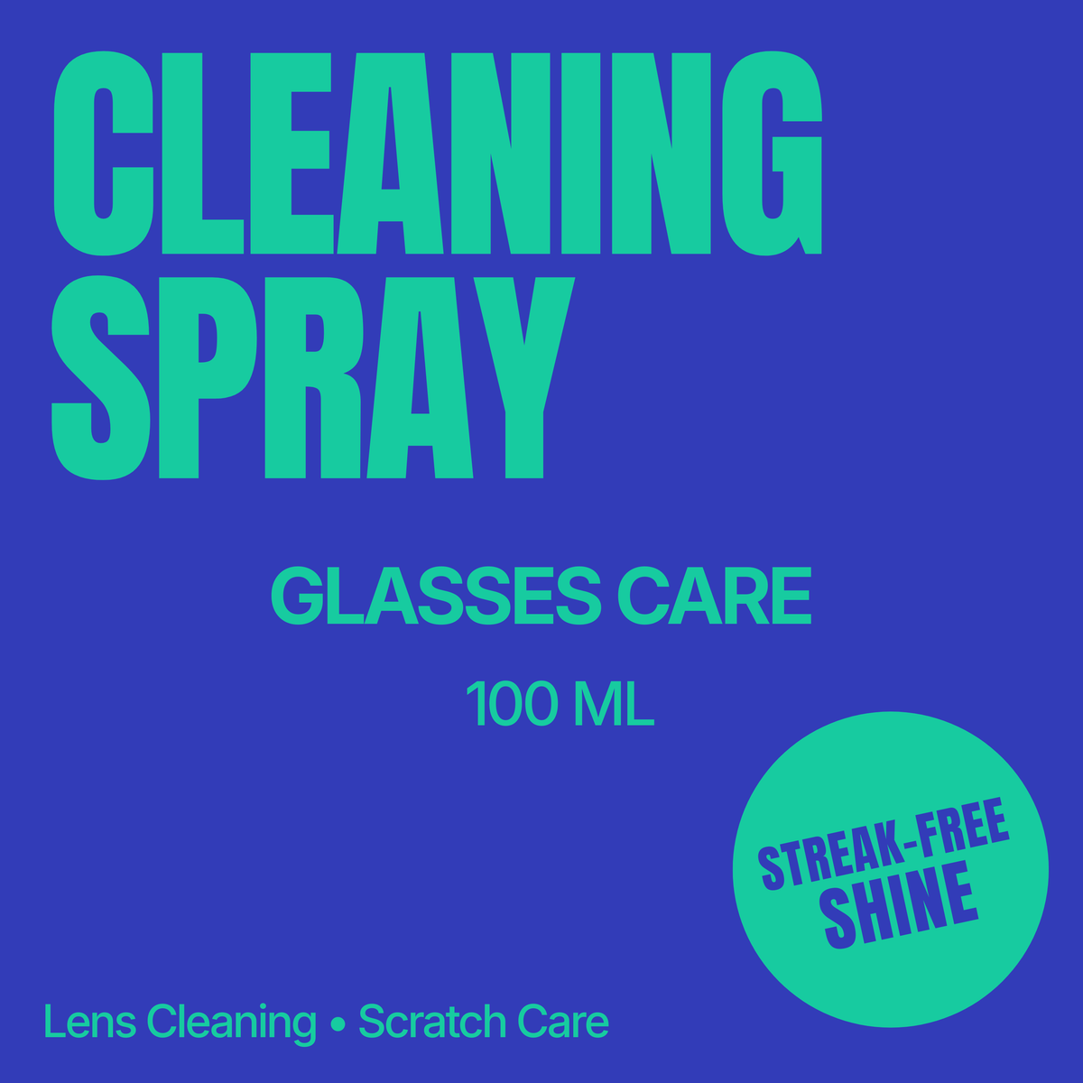 Cleaning Spray glasses care