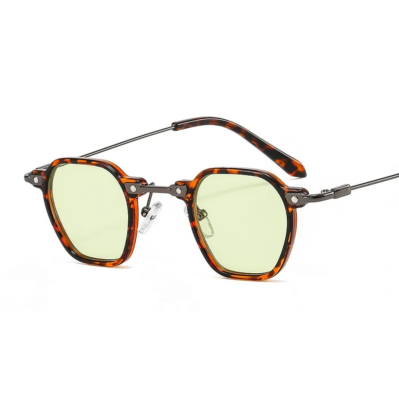 UV400 Mono Sartorial Sunglasses in Acetate  Metal  Stylish Eye Protection-8