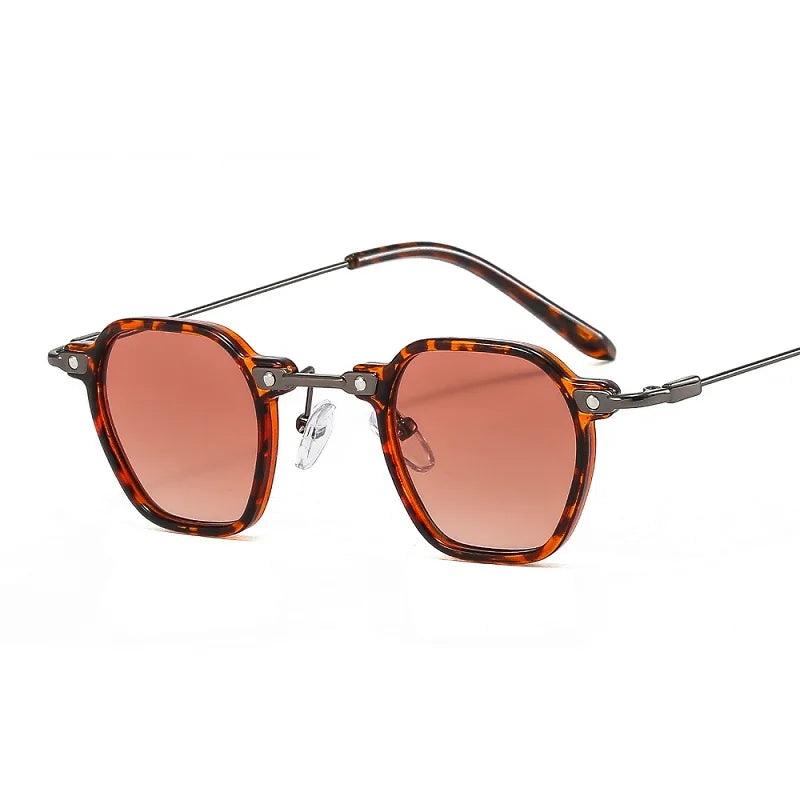 UV400 Mono Sartorial Sunglasses in Acetate  Metal  Stylish Eye Protection-12