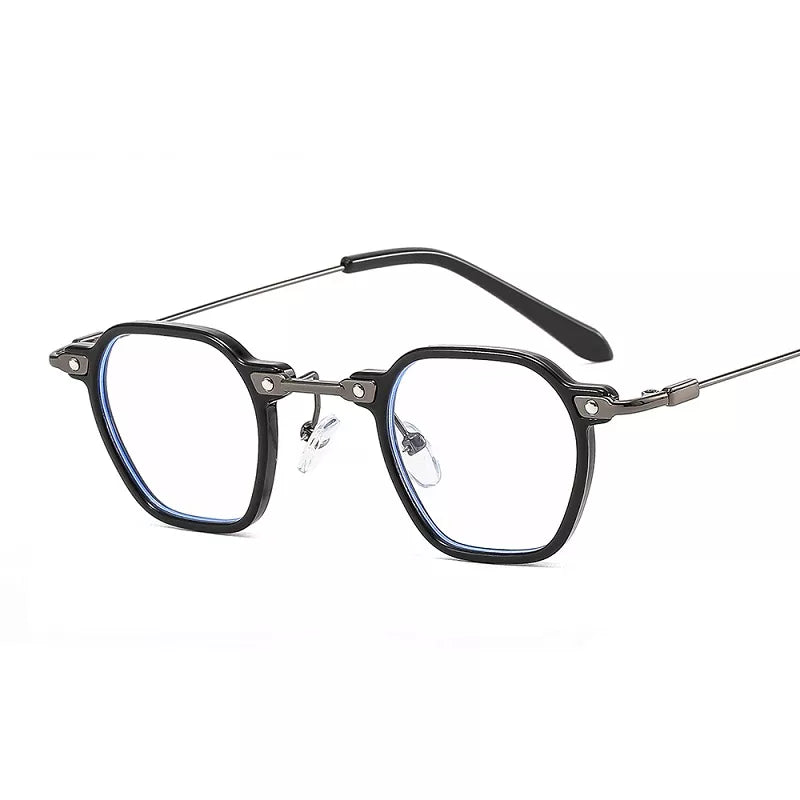 UV400 Mono Sartorial Sunglasses in Acetate  Metal  Stylish Eye Protection-13