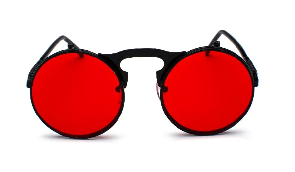 Transparent Flip-Up Sunglasses for Men - Classy Style 4 Color Options-6