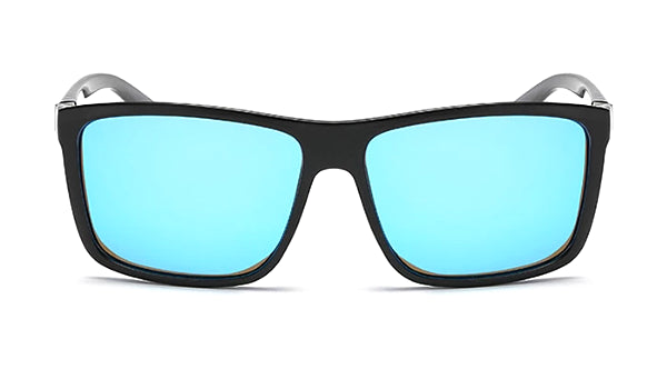 Mens Blue Square Sunglasses - Stylish and Classic Eyewear-2