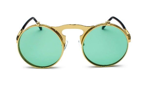 Transparent Flip-Up Sunglasses for Men - Classy Style 4 Color Options-8