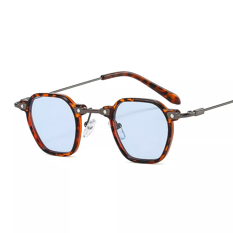 UV400 Mono Sartorial Sunglasses in Acetate  Metal  Stylish Eye Protection-9