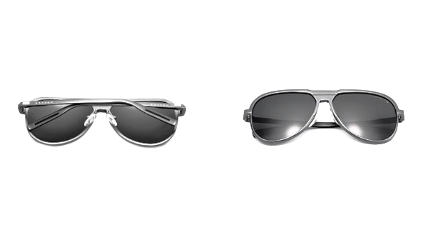Luxury Grey Polarized Aviator Sunglasses for Men - Classy  Stylish-3
