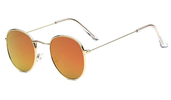 Round Red Sunglasses for Men - Classy and Stylish Eyewear-1