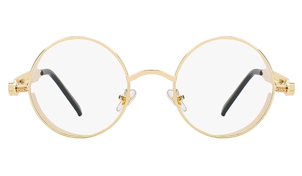 Vintage Clear Round Glasses for Men  Classy Eyewear for a Timeless Look-2