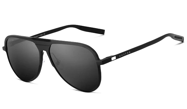 Polarized Black Aviator Sunglasses for Men - Classy Luxury Style-1