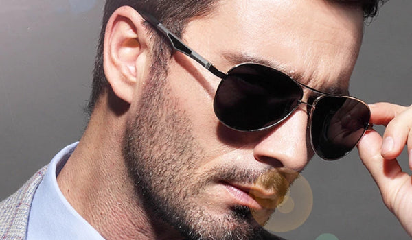 Polarized Black Pilot Sunglasses for Men - Classy and Stylish-5