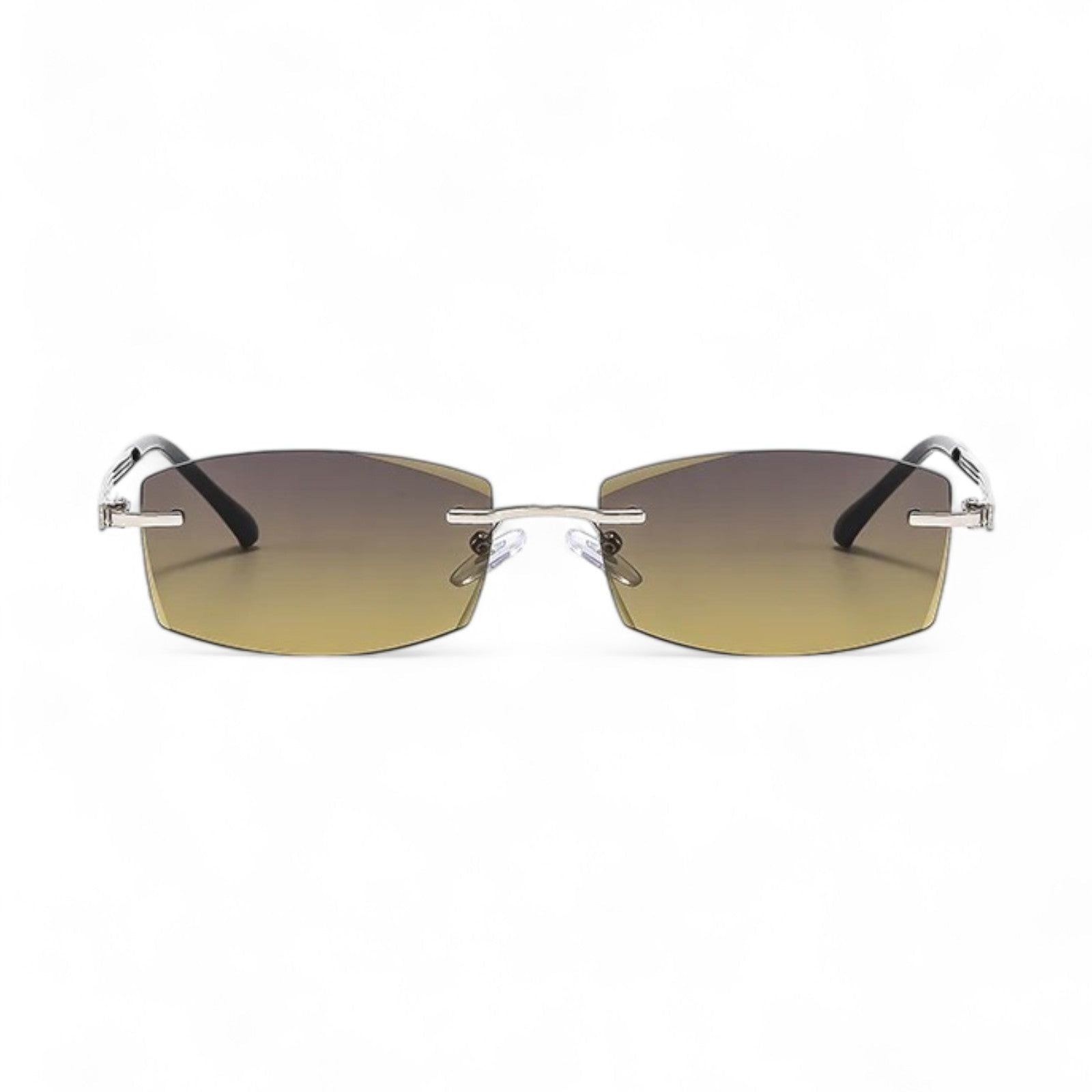 Vega Rimless Sunglasses – Mirror Lens, UV400-6