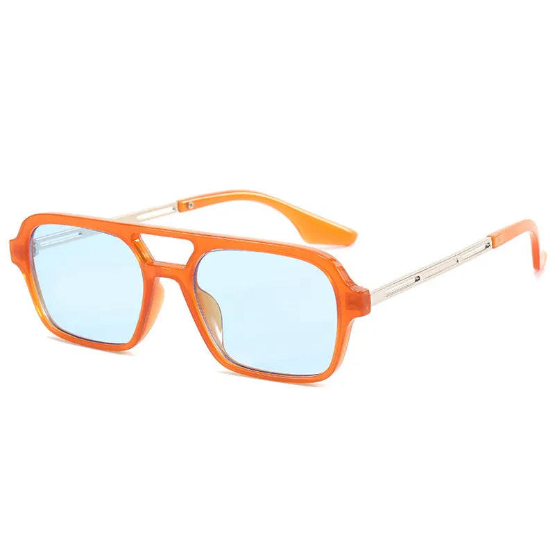 Califa UV400 Sunglasses with Acetate  Metal Frame-4