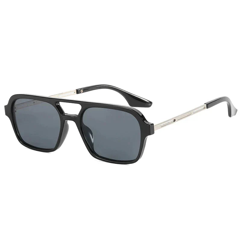 Califa UV400 Sunglasses with Acetate  Metal Frame-2