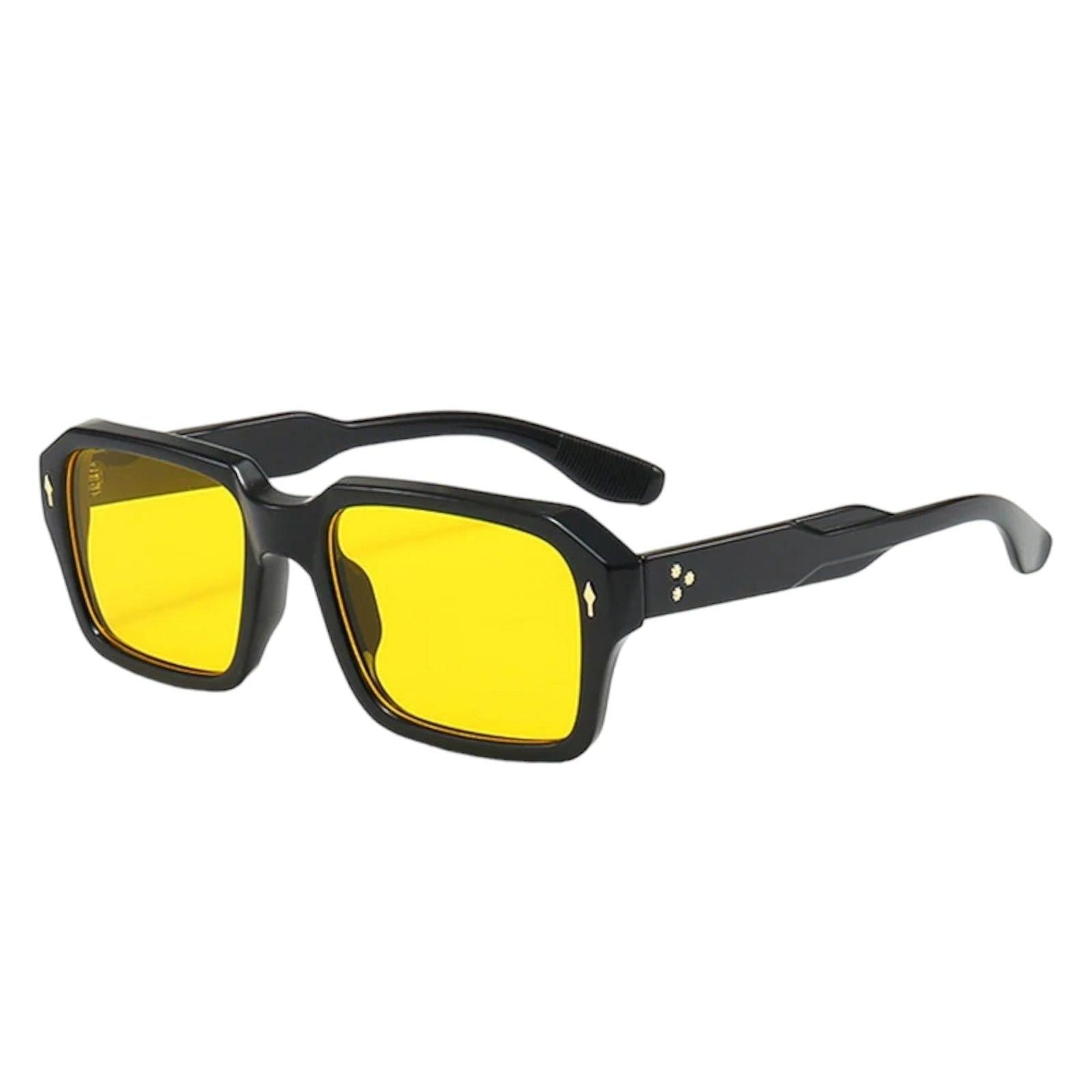 Mens Premium Black Frame Sunglasses - Sleek Stylish  Durable Design-5