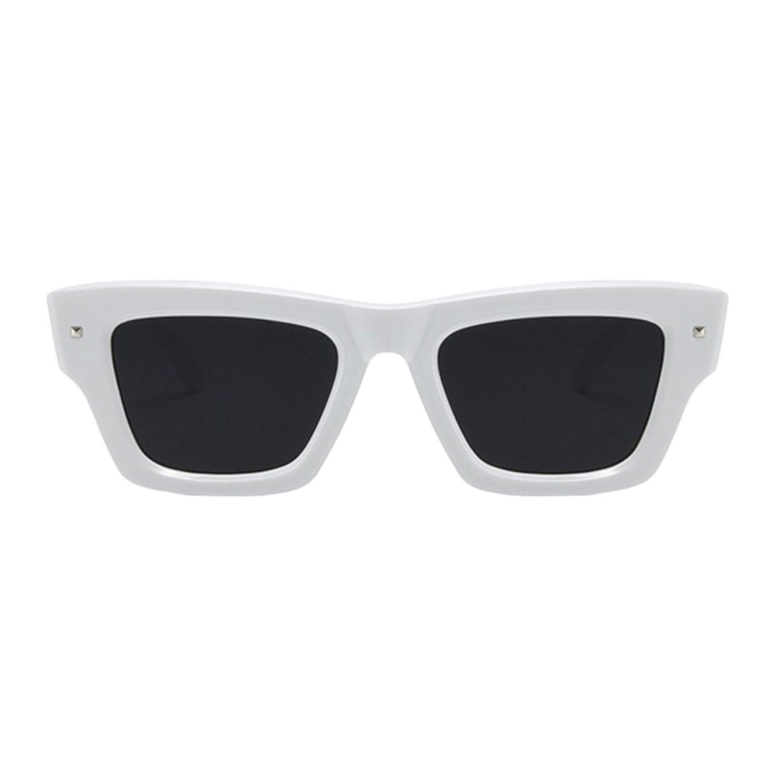 Reflective Lens Sunglasses for Stylish Modern Aesthetics-2