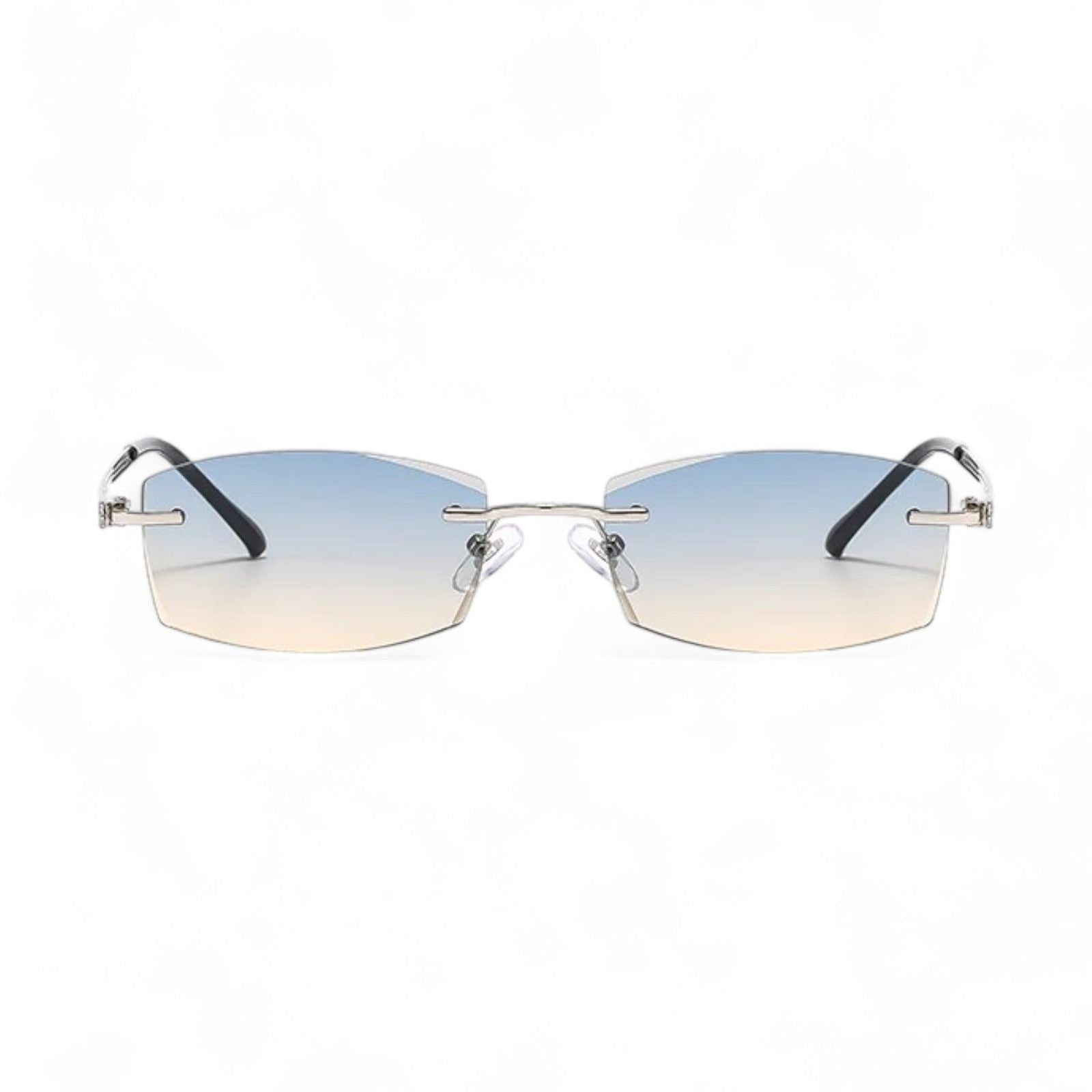 Vega Rimless Sunglasses – Mirror Lens, UV400-9