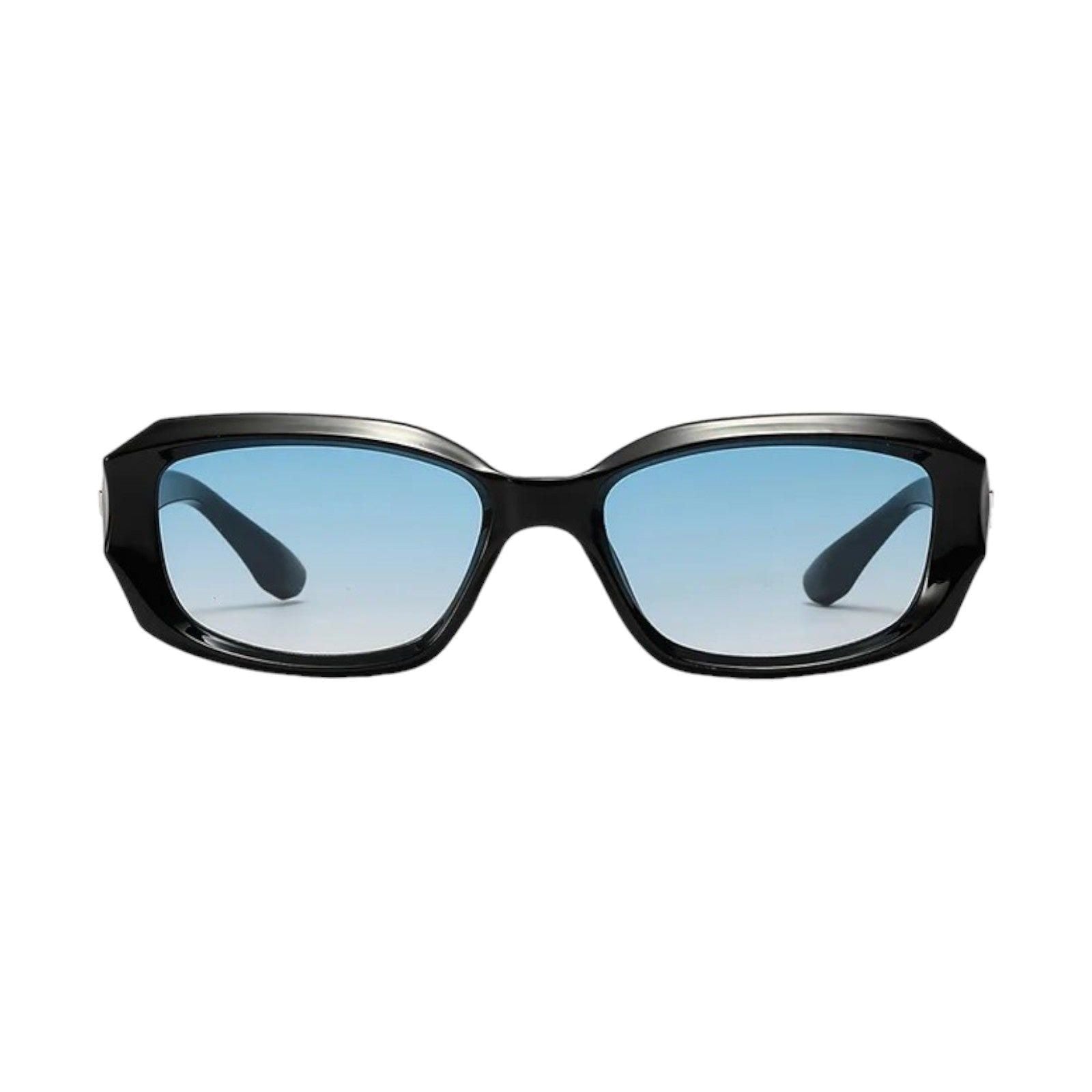 Mens UV Protection Stylish Black Frame Sunglasses-11
