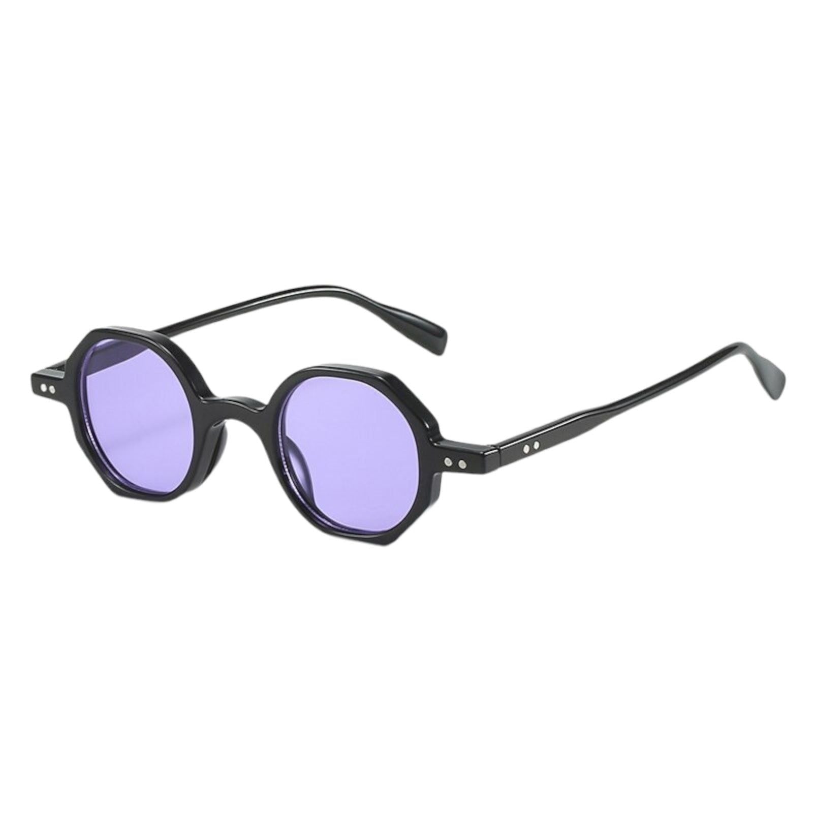 Prisma Round Frame UV Protection Sunglasses for Stylish Eye Safety-6