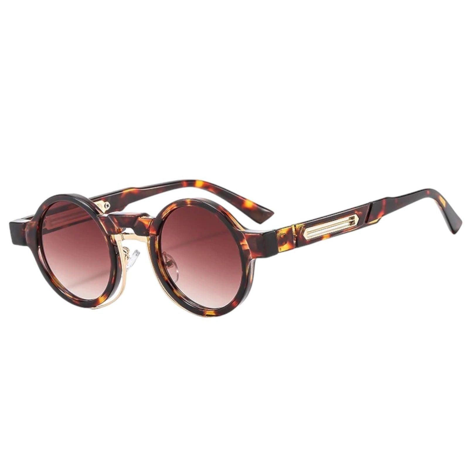Mens Reflective Sunglasses with Scratch-Resistant Coated Lenses-2