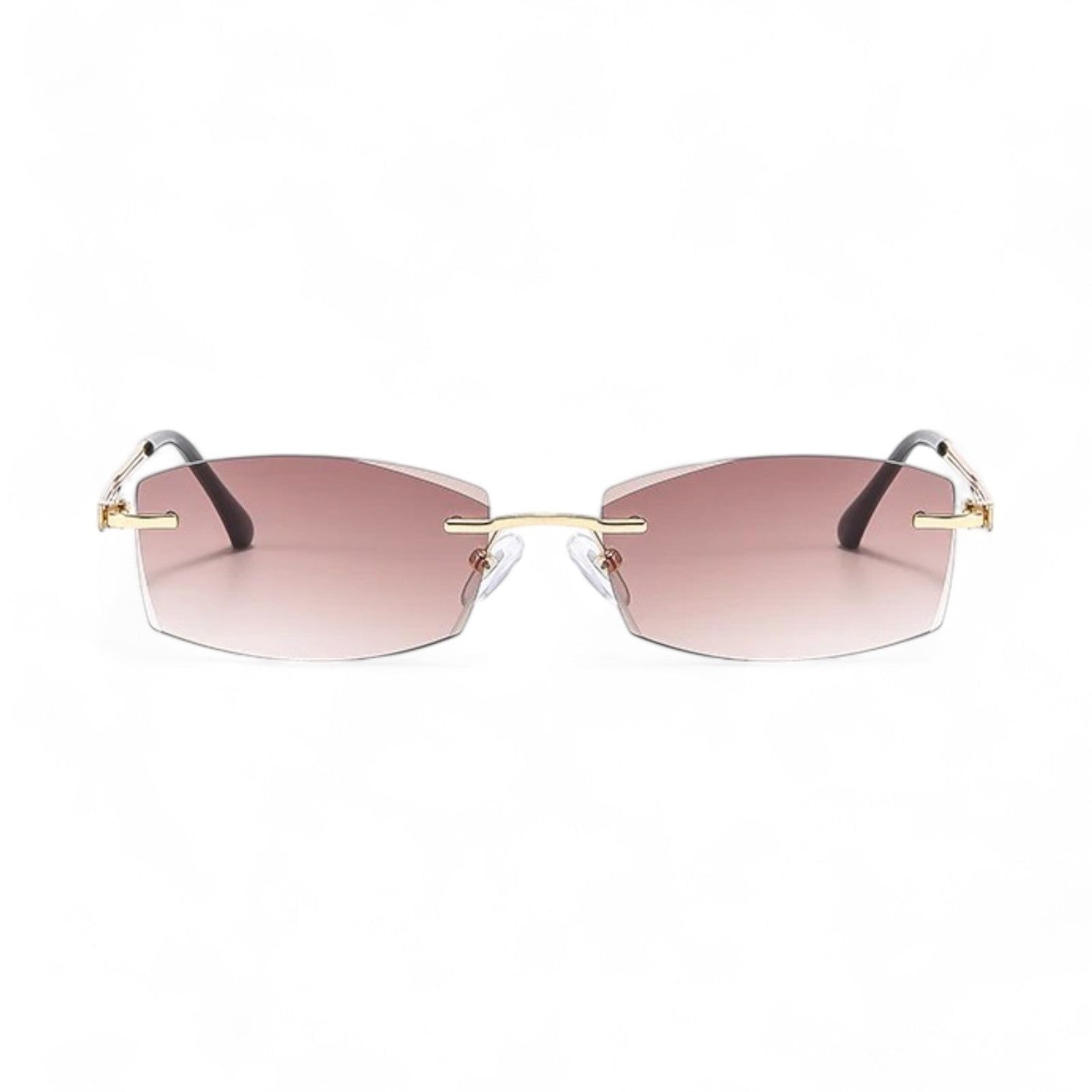 Vega Rimless Sunglasses – Mirror Lens, UV400-7