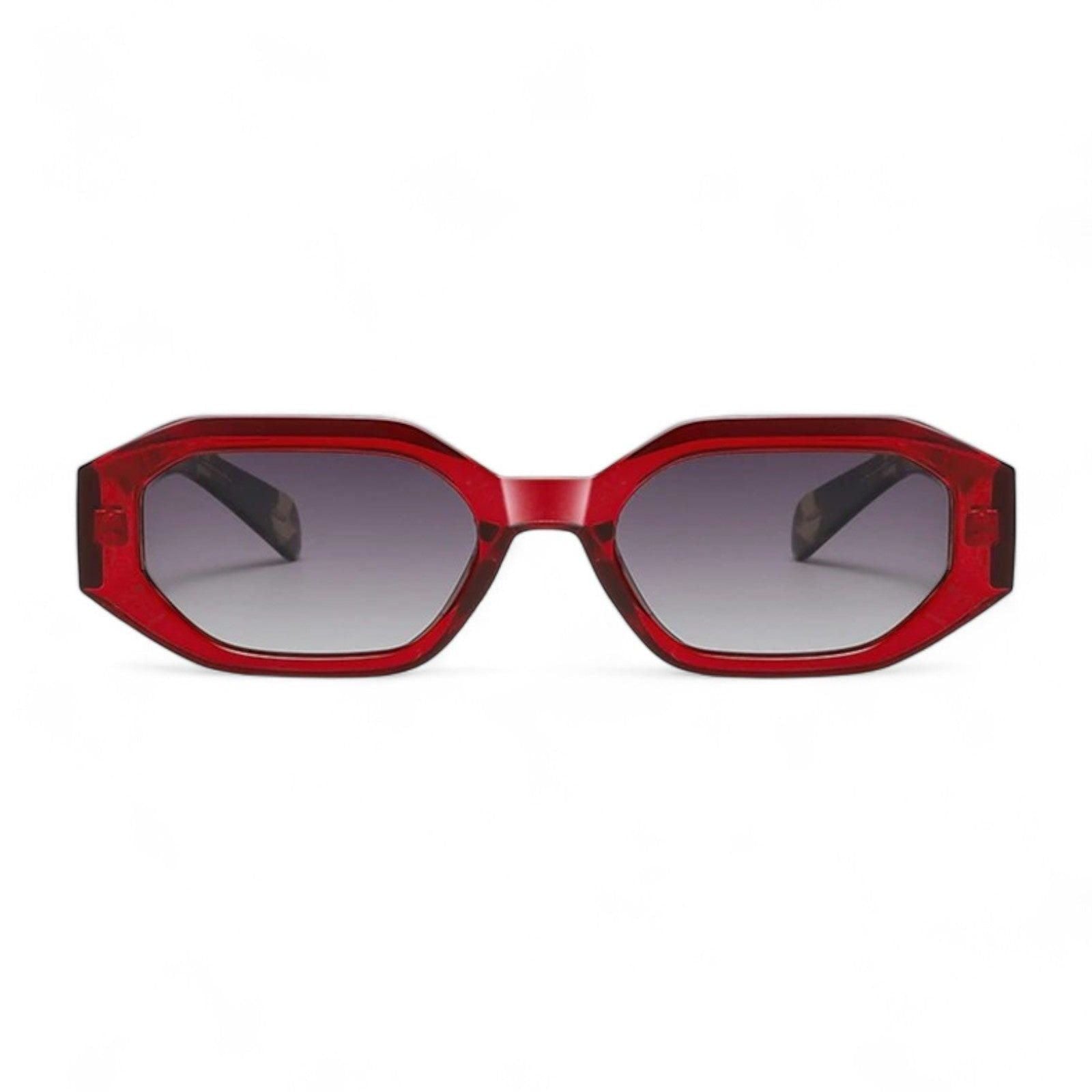 Women's Octagon Sunglasses – Bold Acetate, UV400-4
