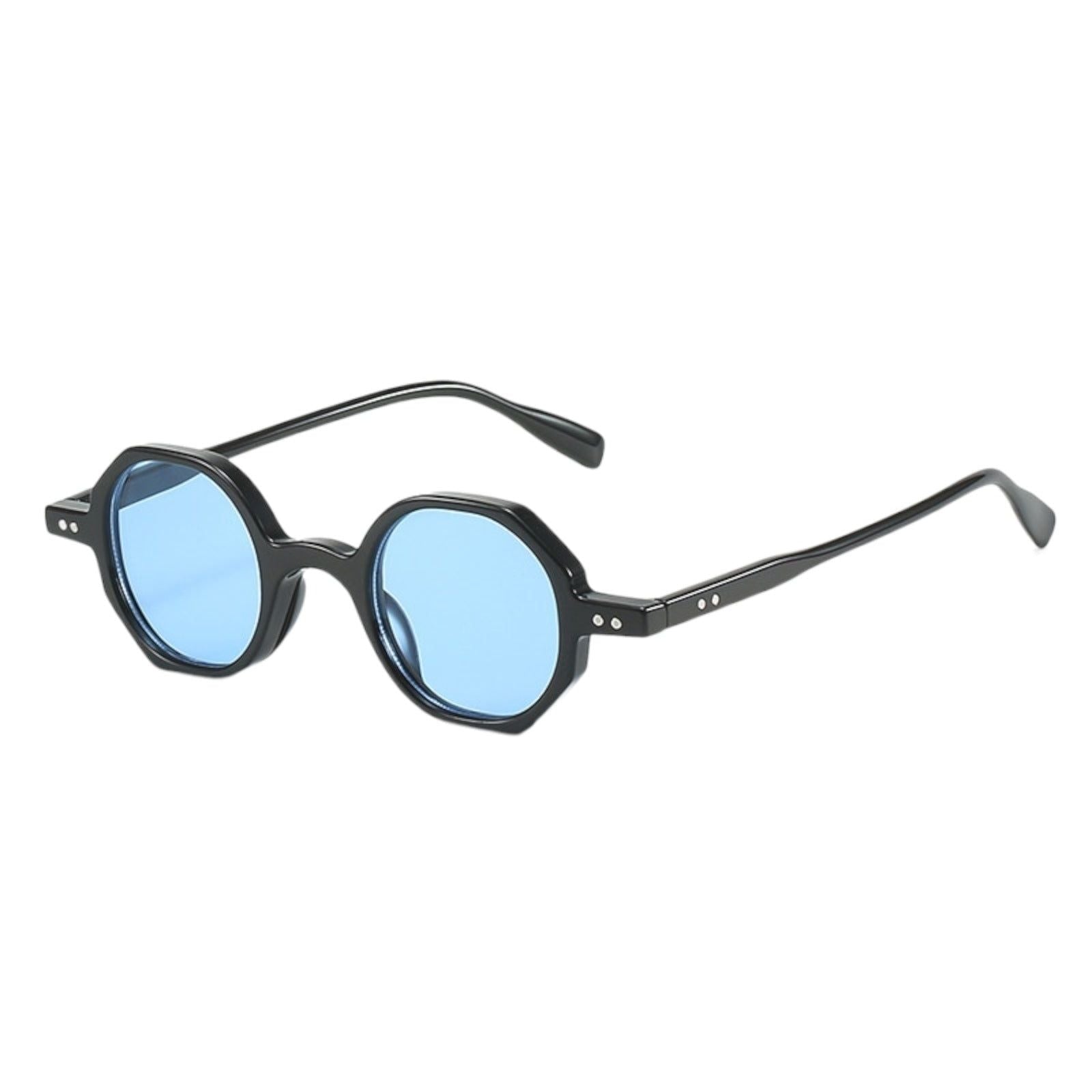 Prisma Round Frame UV Protection Sunglasses for Stylish Eye Safety-4