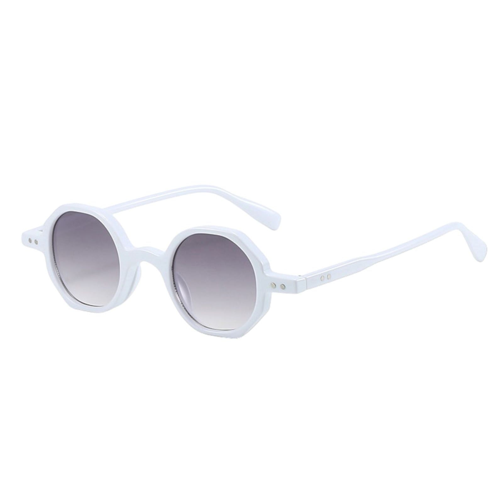Prisma Round Frame UV Protection Sunglasses for Stylish Eye Safety-9
