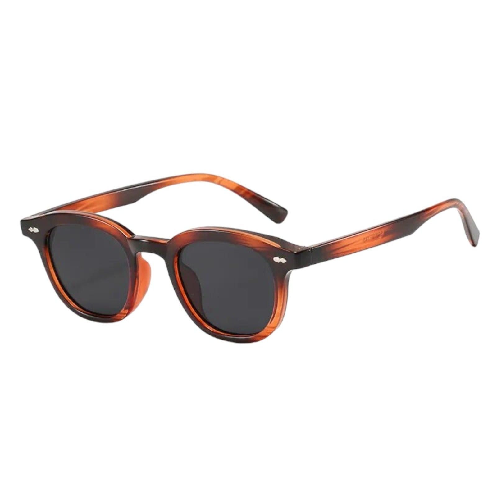 Mens Classic Black Frame Sunglasses  Luxurious Style  Timeless Appeal-4