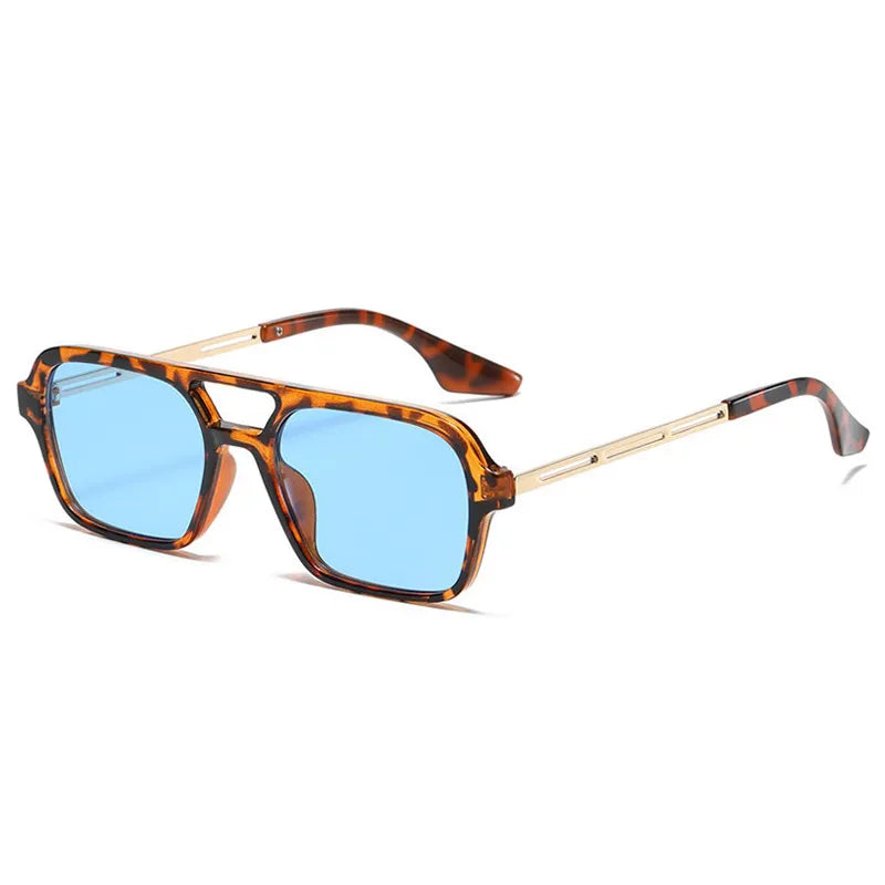 Califa UV400 Sunglasses with Acetate  Metal Frame-9