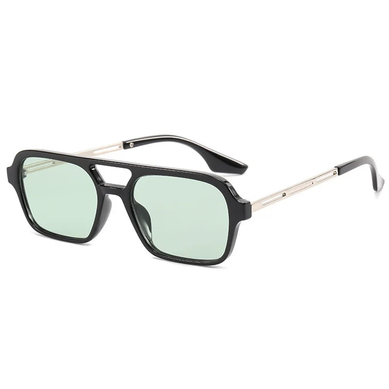 Califa UV400 Sunglasses with Acetate  Metal Frame-3