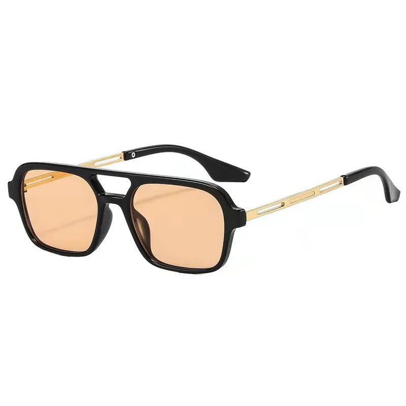 Califa UV400 Sunglasses with Acetate  Metal Frame-1