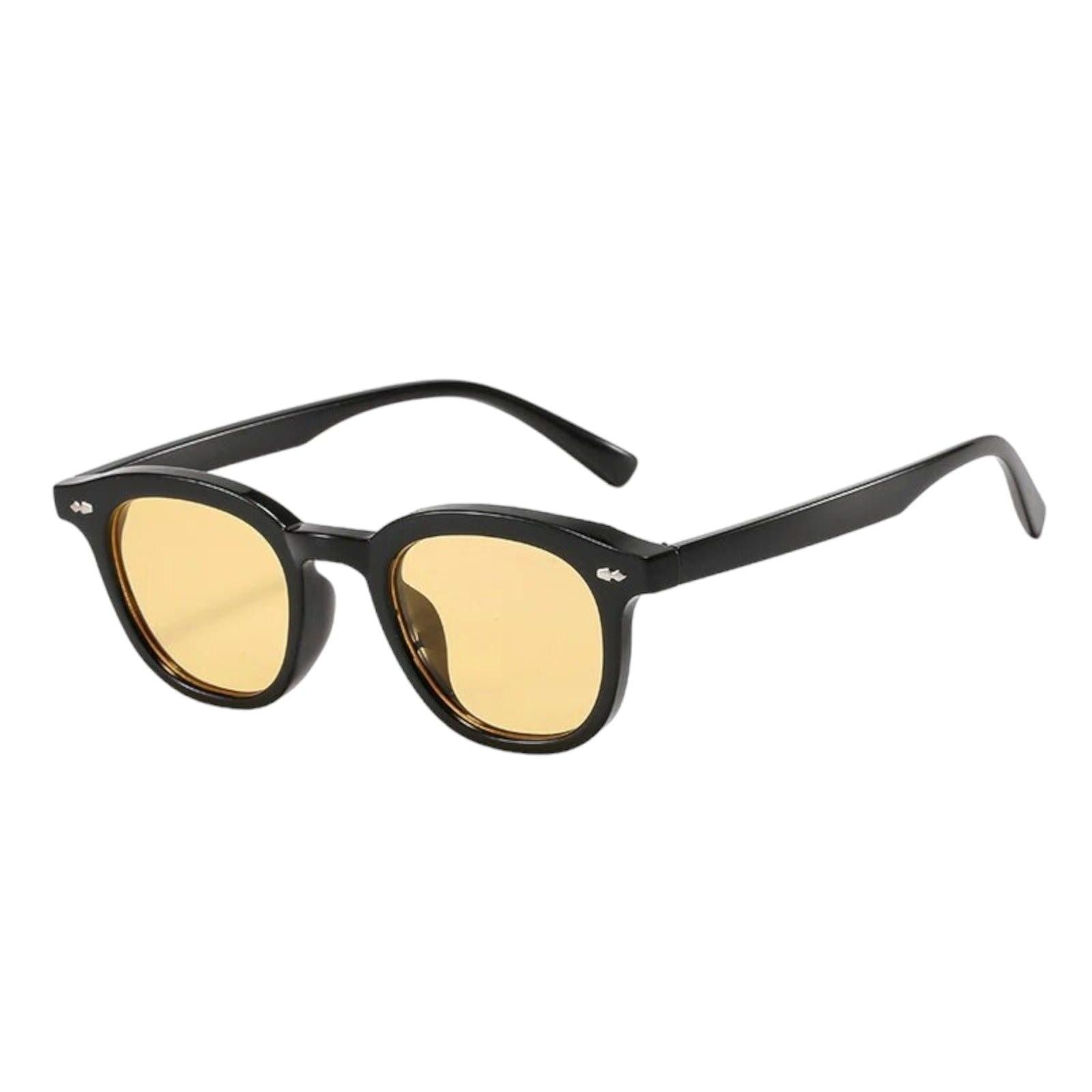 Mens Classic Black Frame Sunglasses  Luxurious Style  Timeless Appeal-7
