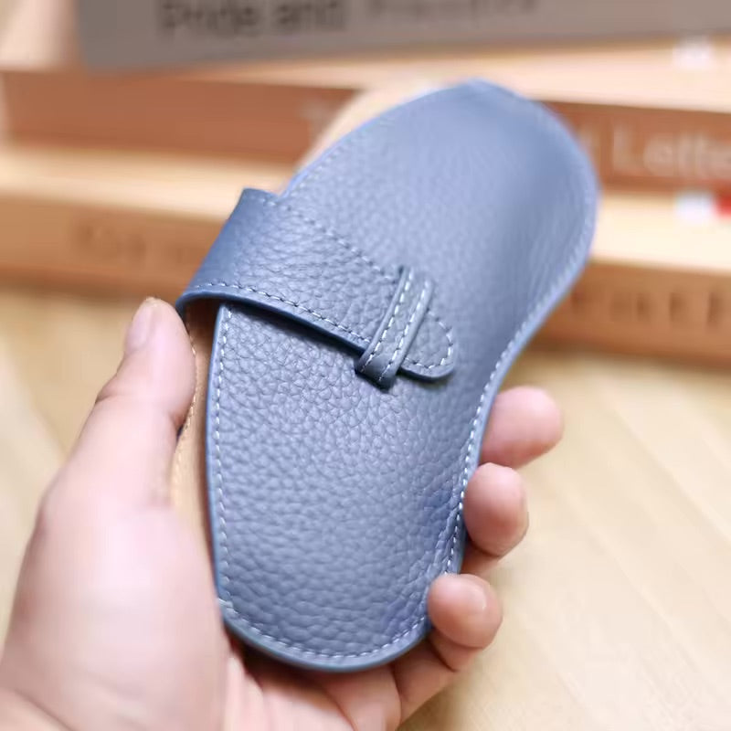 Oil-Waxy Leather Sunglasses Case – Microfiber Lined-14