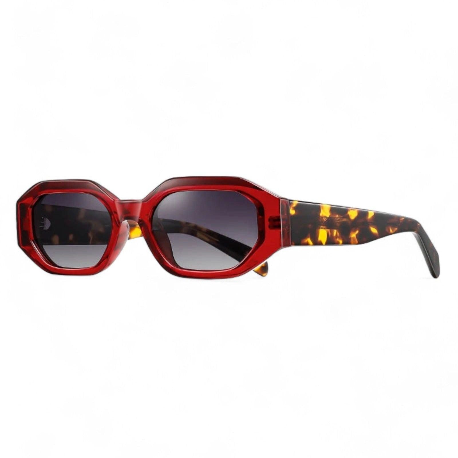 Women's Octagon Sunglasses – Bold Acetate, UV400-10