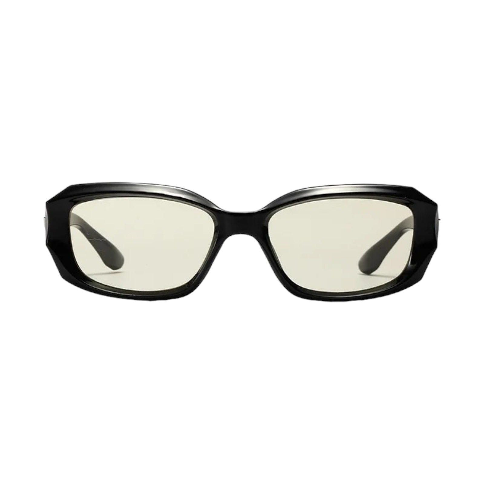 Mens UV Protection Stylish Black Frame Sunglasses-12