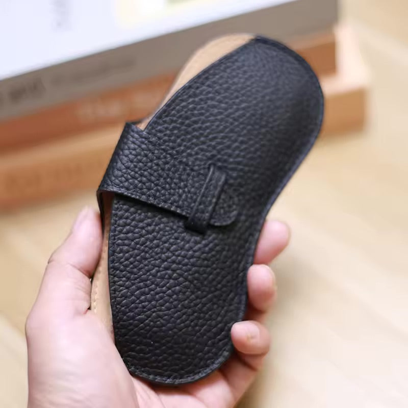 Oil-Waxy Leather Sunglasses Case – Microfiber Lined-5