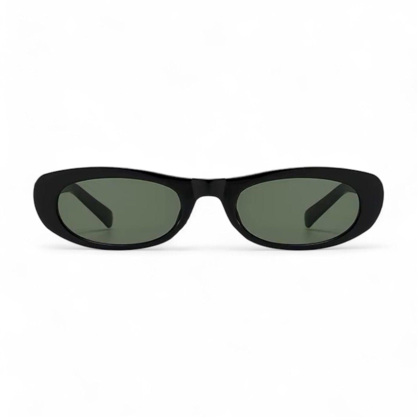 Round sunglasses for women, angled view