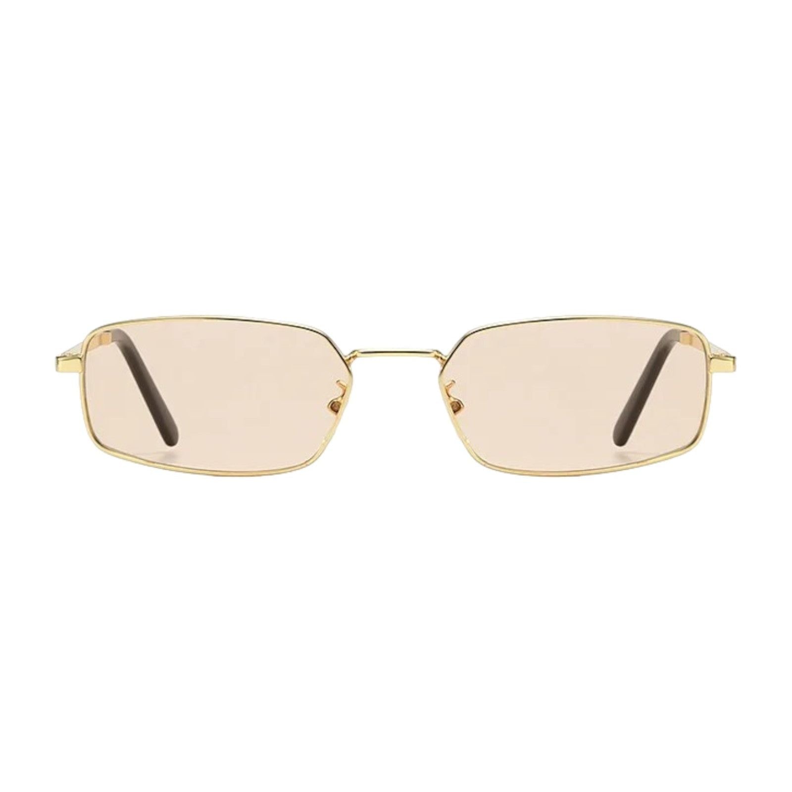 Vega Rectangle Sunglasses – Embossed Frame, UV400-4